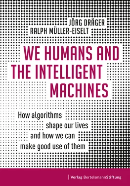 Jörg Dräger We Humans and the Intelligent Machines обложка книги