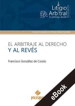 Francisco González de Cossío El arbitraje al derecho y al revés обложка книги