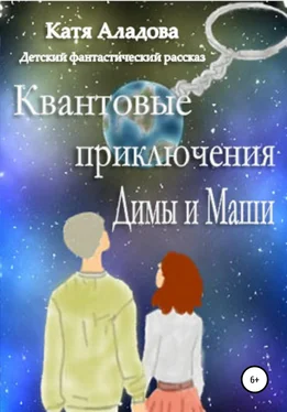 Катя Аладова Квантовые приключения Димы и Маши обложка книги