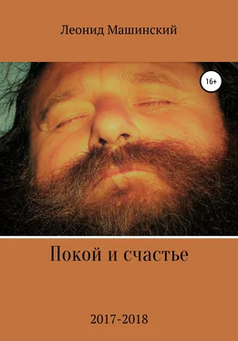 Леонид Машинский Покой и счастье обложка книги