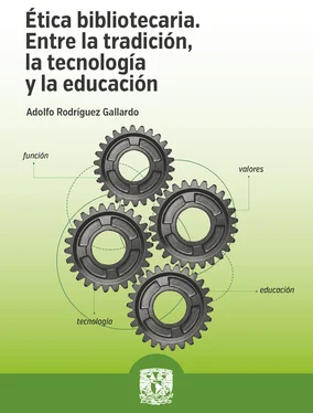 Adolfo Rodríguez Gallardo Ética bibliotecaria обложка книги