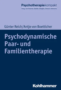 Günter Reich Psychodynamische Paar- und Familientherapie обложка книги