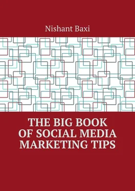 Nishant Baxi The Big Book of Social Media Marketing Tips