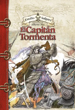 Emilio Salgari El Capitán Tormenta обложка книги