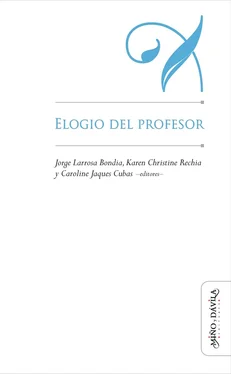 Jorge Larrosa Bondia Elogio del profesor обложка книги