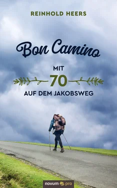 Reinhold Heers Bon Camino - Mit 70 auf dem Jakobsweg обложка книги