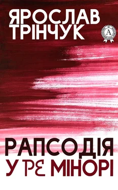 Ярослав Трінчук Рапсодія у Ре мінорі обложка книги
