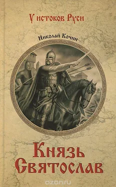 Николай Кочин Князь Святослав обложка книги