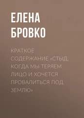 Елена Бровко - Краткое содержание «Стыд. Когда мы теряем лицо и хочется провалиться под землю»