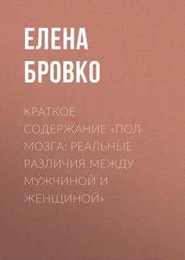 Елена Бровко Краткое содержание «Пол мозга: Реальные различия между мужчиной и женщиной» обложка книги