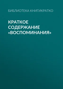 Библиотека КнигиКратко Краткое содержание «Воспоминания» обложка книги