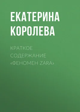 Екатерина Королева Краткое содержание «Феномен Zara» обложка книги