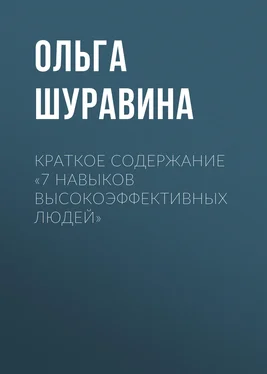 Ольга Шуравина Краткое содержание «7 навыков высокоэффективных людей» обложка книги
