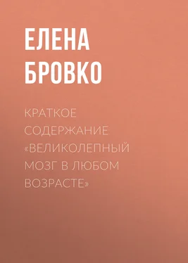 Елена Бровко Краткое содержание «Великолепный мозг в любом возрасте» обложка книги