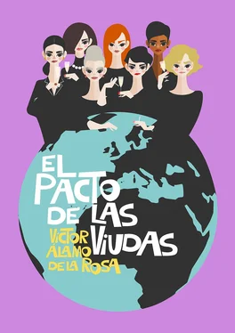 Víctor Álamo de la Rosa El pacto de las viudas обложка книги
