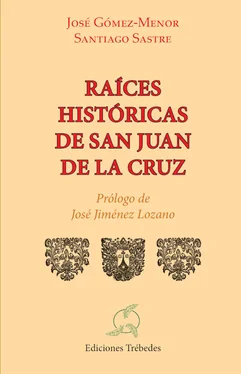 José Carlos Gómez-Menor Fuentes Raices históricas de san Juan de la Cruz