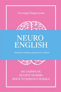 Эльмира Кириллова NeuroEnglish: Помоги мозгу выучить язык обложка книги