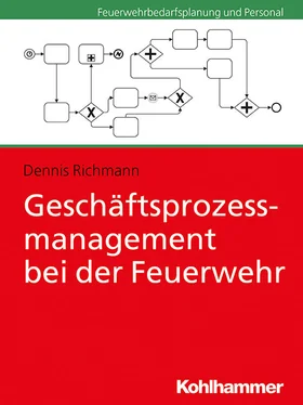 Dennis Richmann Geschäftsprozessmanagement bei der Feuerwehr обложка книги