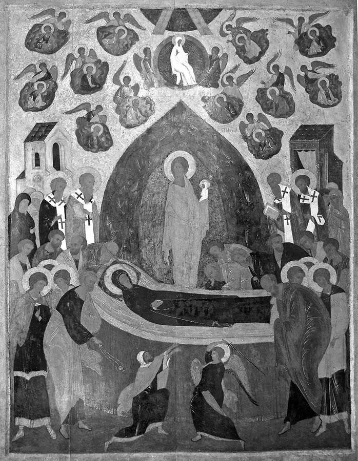 Рис 12 Успение Марии Богородицы Русская икона начала XVI века Музей имени - фото 12