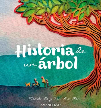 Ricardo Cie Historia de un árbol обложка книги