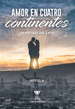 Demetrio Infante Figueroa Amor en cuatro continentes обложка книги