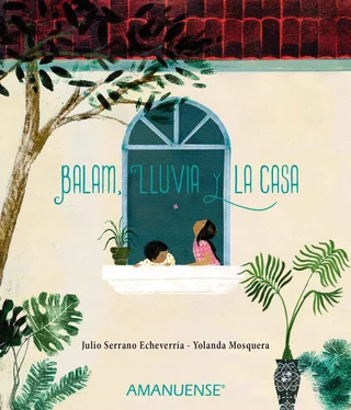 Julio Serrano Balam, Lluvia y la casa обложка книги