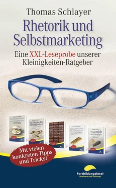 Thomas Schlayer Rhetorik und Selbstmarketing обложка книги
