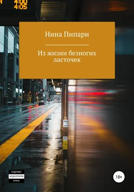 Нина Пипари Из жизни безногих ласточек обложка книги