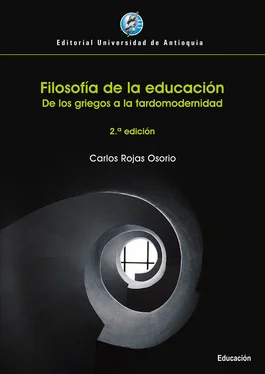 Carlos Rojas Osorio Filosofía de la educación обложка книги