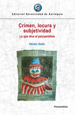 Héctor Gallo Crimen, locura y subjetividad обложка книги