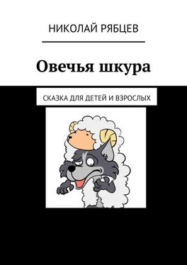 Николай Рябцев Овечья шкура. Сказка для детей и взрослых обложка книги