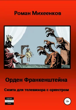 Роман Михеенков Орден Франкенштейна обложка книги
