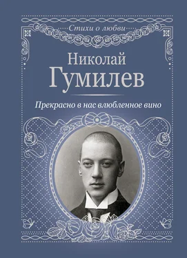 Николай Гумилев Прекрасно в нас влюбленное вино обложка книги