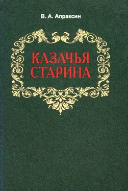 Вениамин Апраксин Казачья старина обложка книги