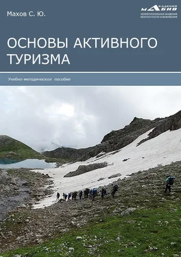 Станислав Махов Основы активного туризма обложка книги