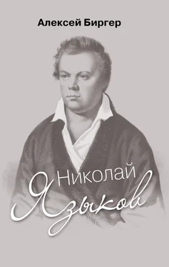 Алексей Биргер Николай Языков: биография поэта обложка книги