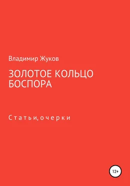 Владимир Жуков Золотое кольцо Боспора обложка книги