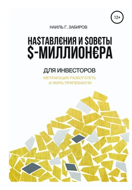 Наиль Забиров Наставления и советы $-миллионера обложка книги