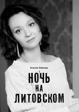 Ксения Забкова Ночь на Литовском обложка книги