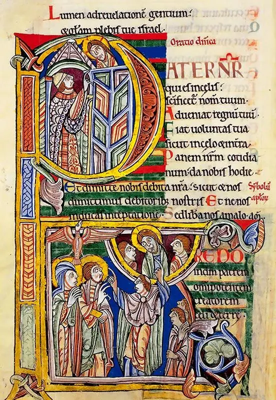 СентОлбанская Псалтирь Псалтирь Кристины Маркьетской Англия XII век Все - фото 119