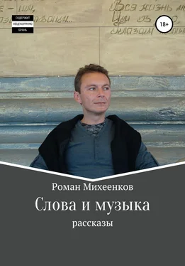 Роман Михеенков Слова и музыка обложка книги