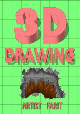 Artist Farit 3D drawing. Tutorial 3D drawing обложка книги