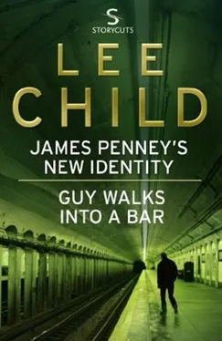 Lee Child James Penney's New Identity обложка книги