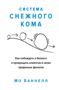 Мо Баннелл Система снежного кома. Как побеждать в бизнесе и превращать клиентов в своих преданных фанатов обложка книги