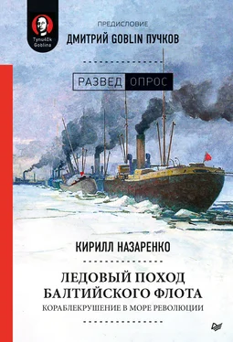 Дмитрий Пучков Ледовый поход Балтийского флота. Кораблекрушение в море революции обложка книги