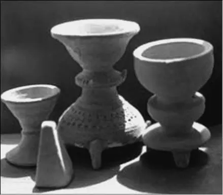 Древняя керамика Согдианы БактрияБактриана историческая область по - фото 3