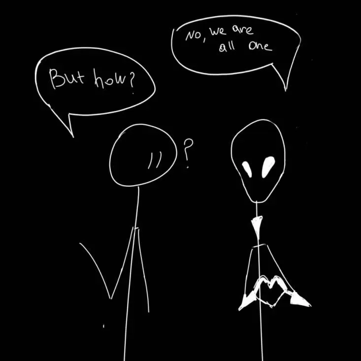 Comic 12 The Alien points up into space The Human has his hands on his waist - фото 11