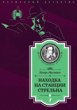 Игорь Москвин Находка на станции Стрельна обложка книги