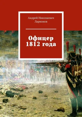 Андрей Ларионов Офицер 1812 года обложка книги