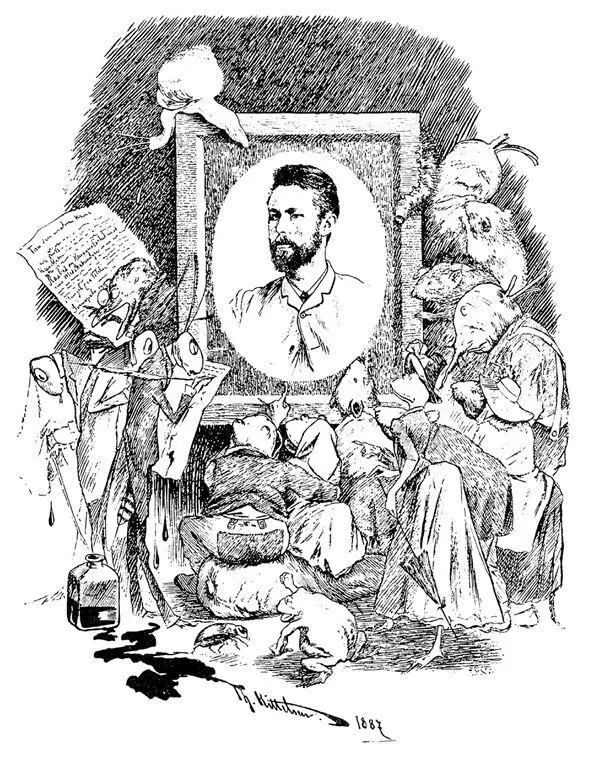 Автопортрет 1887 Сказка о художнике Теодор Северин Киттельсен Для любого - фото 1